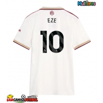 Camisa de Futebol Arsenal Eberechi Eze #10 Equipamento Alternativo Mulheres 2025-26 Manga Curta